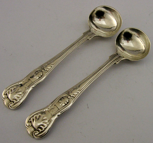 Heavy 47g sterling silver salt - heavy,