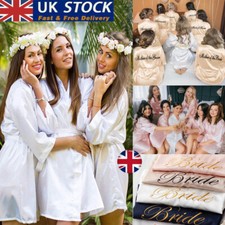 UK Personalized Wedding Robe