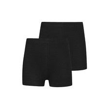 Girls Black Cycling Shorts 2