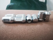 Mini Wheel Nuts, Dome Type x 8, Chrome Plated Classic Orci Ministox Mini Stox