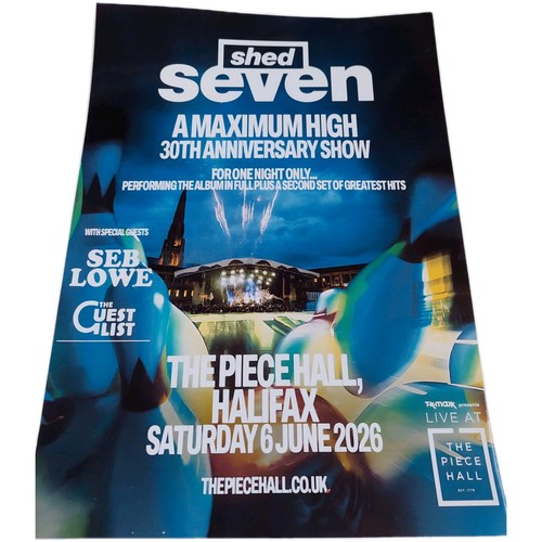 Shed seven halifax piece hall - halifax,