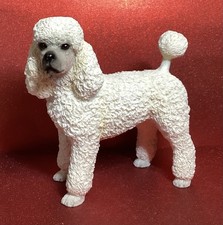 LEONARDO STANDING WHITE POODLE