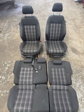 Genuine VW POLO GTI - 2011 - Complete Cloth Interior - 2 Door Retractable Seats