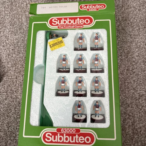 Subbuteo team aston villa - subbuteo,