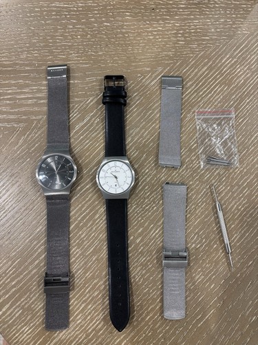 Skagen 233xlss 233xlttm slim - skagen,