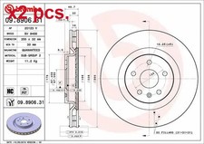 X2 PCS FRONT BRAKE DISC ROTOS