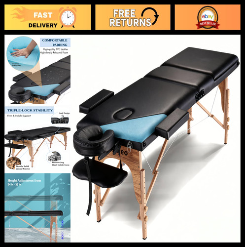 Portable massage table - table,