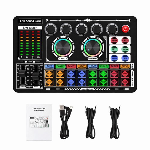 Usb live sound card voice - card,