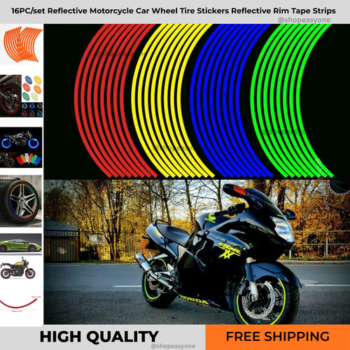 16pcs reflective motorcycle - 16pcs,