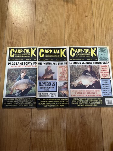 Vintage carp talk - x,