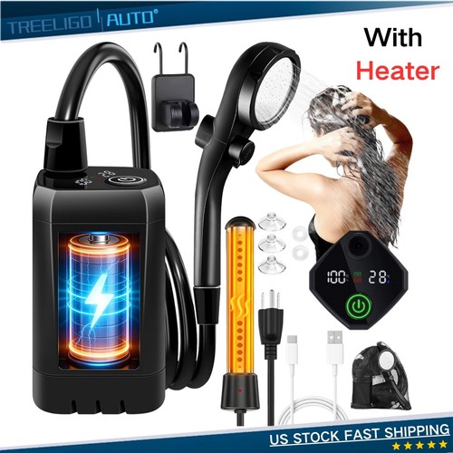 Portable camping shower with - shower,