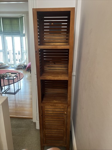 Rattan bathroom cabinet - rattan,