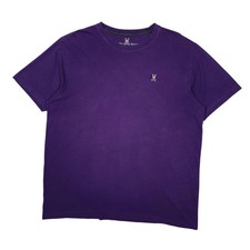 PSYCHO BUNNY Purple T Shirt
