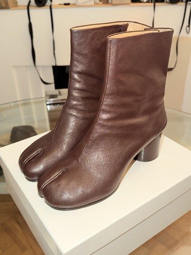 Maison margiela brown leather - margiela,