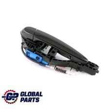 BMW 1 F20 F21 Rear Right Outside Door Grab Handle O/S Schwarz 2 Black 668