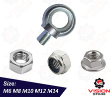 Lifting Eye Bolt And Nut M6 M8