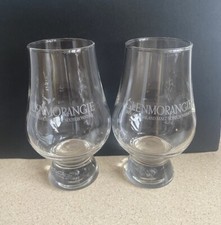 GLENMORANGIE WHISKY NOSING GLASS x 2 THE GLENCAIRN SINGLE HIGHLAND SCOTCH