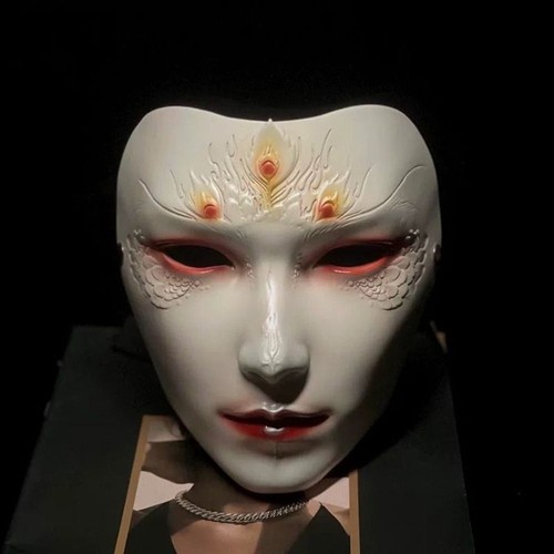 Women men cyberpunk mask - cyberpunk,