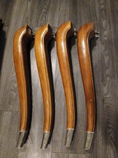 Set Of 4  Wood French