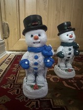 Concrete Snowman statue