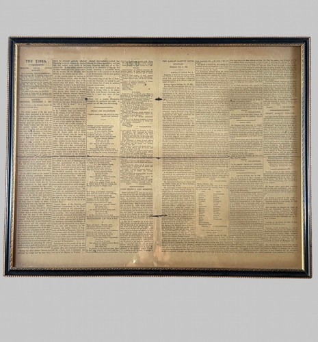 Times newspaper nov 7th 1805 - newspaper,