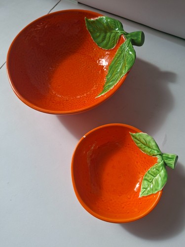 Vintage mid century orange - vintage,