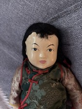 Vintage porcelain Face Doll &