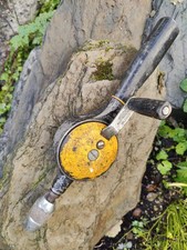 Stanley 5803 Hand Crank Drill (egg beater) Used Made In England 