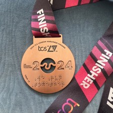 London Marathon 2024 TCS Finishers Running Medal, Brand New