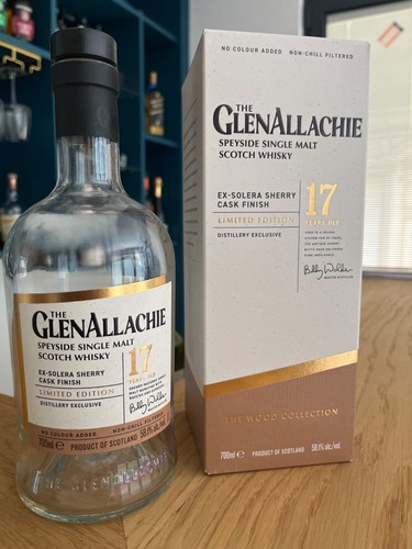 Empty whisky bottle glen - whisky,
