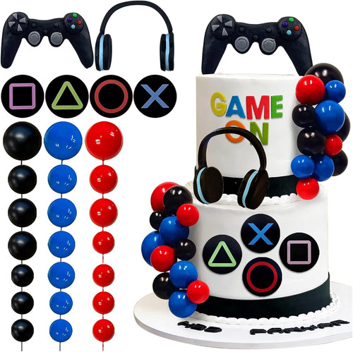 30pcs gaming cake topper - 30pcs,