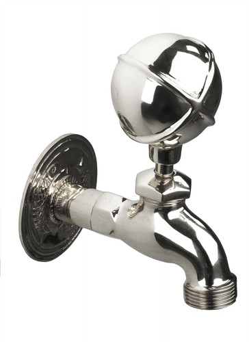 Cast solid chrome - solid, finish