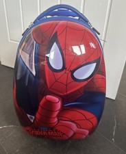 Marvel Spiderman Hardside Kids Carry On Wheel Rolling Luggage Bag 40cmL