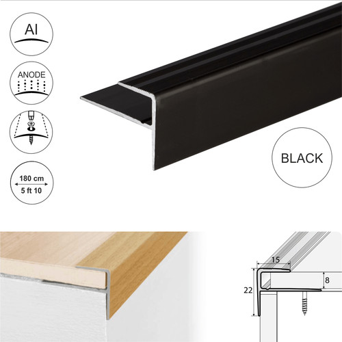 180cm anodised aluminium - anodised,