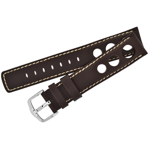 Hirsch rally leather watch - leather,