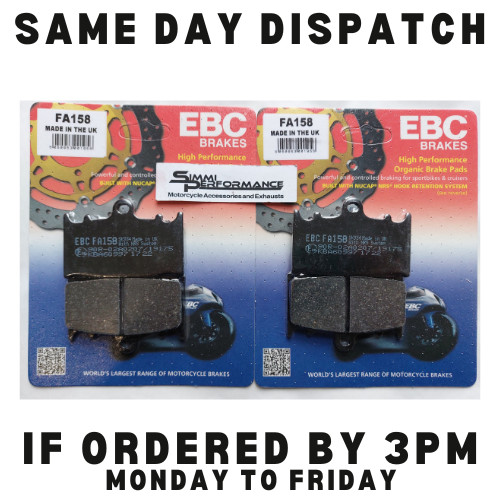 Ebc front brake pads kawasaki - ebc,