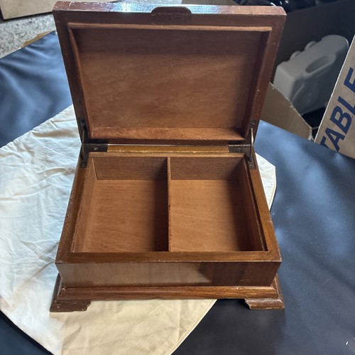 Antique mahogany stationary - antique, or