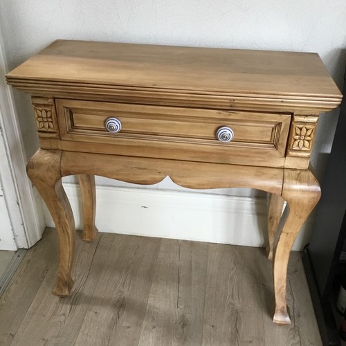 French style wood console - console, or