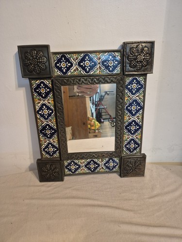 Handmade rustic mexican mirror - handmade,