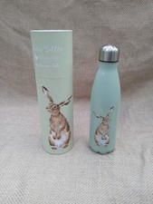 large Wrendale Designs “ Hare “ Water Bottle 500ml, (K)