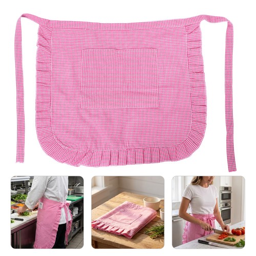 Half apron with - pocket, for