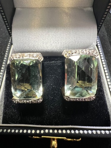 Green amethyst diamond - amethyst,