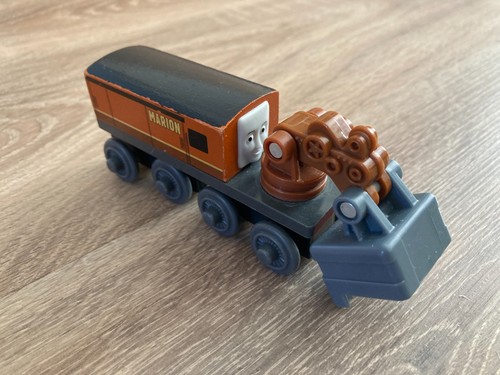 Wooden railway marion train - wooden,