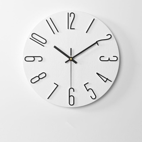 Wall clock silent 30cm - wall,