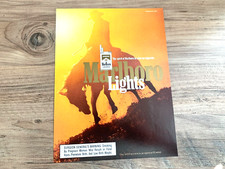 MARLBORO LIGHTS CIGARETTE TOBACCO FRAMEABLE ORIGINAL USA AMERICAN PRESS ADVERT
