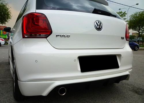 Polo mk5 rear bumper - vw,