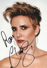 Claire Richards Singer Steps Signed 7 x 5 Photograph **With COA**