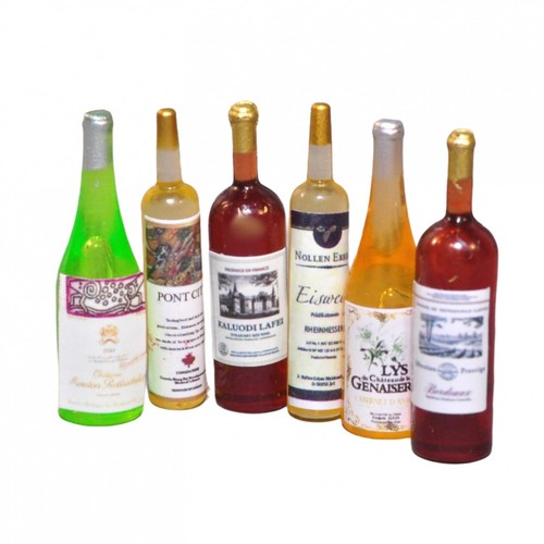 Dolls house bottles wine - house,