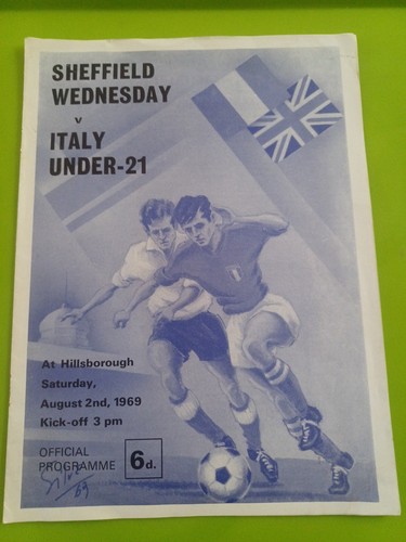 Sheffield wednesday italy - v,