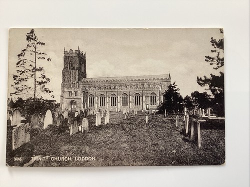 1905 postcard holy trinity - postcard,